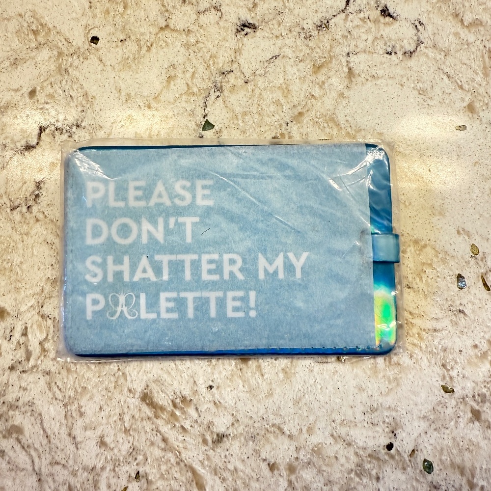 NWT - Please Don't shatter my Palette‎ ! Anastasia Beverly Hills Lugguage tag